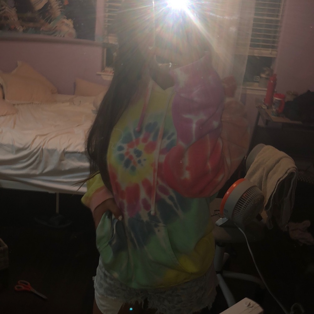 ivory ella tye dye sweatshirt